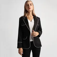 Новинка года; модная женская блузка с длинными рукавами; черные женские рубашки с отложным воротником в стиле ретро; одежда для сна; Blusas