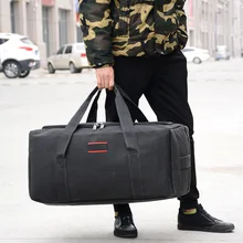 Супер большой холщовый портативный мужской багаж туристическая посылка для багажа мужские дорожные сумки ручной вещевой мешок для путешествий на выходные сумка для путешествий