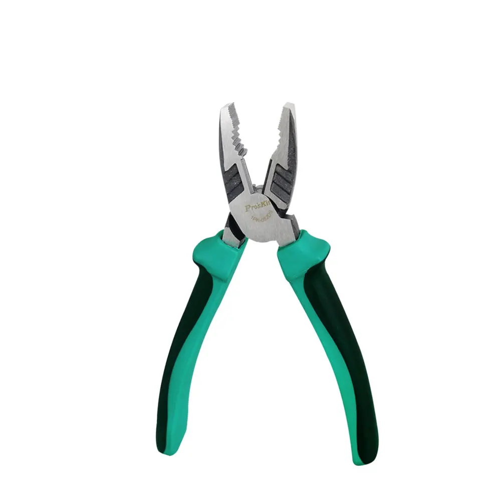 

Pro'sKit Multifunctional Electrician Pliers Wire Nipper Cable Cutter Hand Tools Diagonal Pliers Wire Cutters For Cut Copper Tool