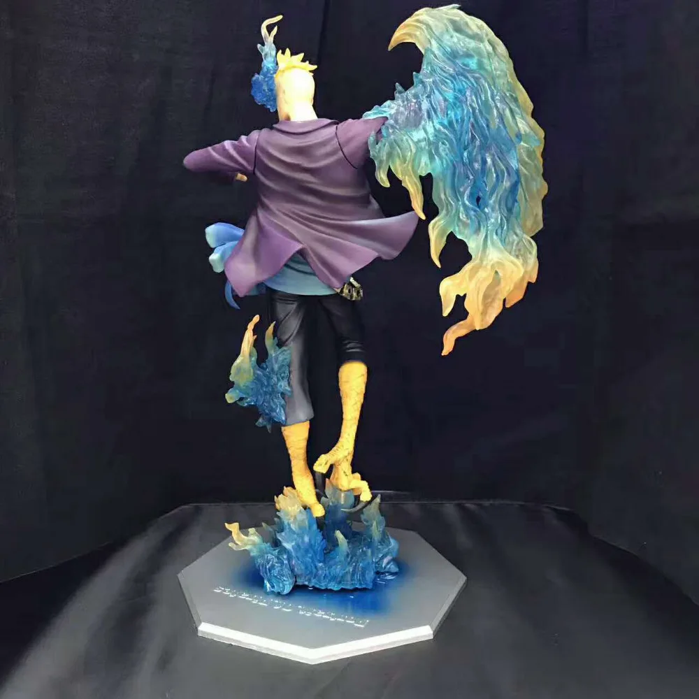 Аниме 28 см One Piece P.O.P POP DX MAS Marco The Phoenix Battle Ver. Коллекционная модель игрушки из ПВХ в
