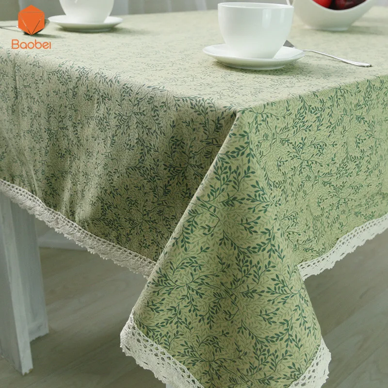 Купить Скатерть Лен Зеленого Цвета