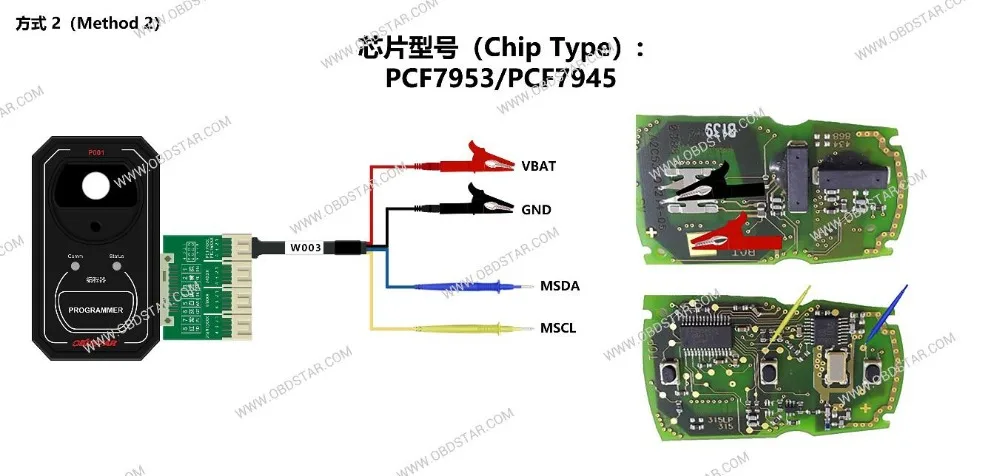 OBDSTAR P001 Программист RFID& обновление ключей& EEPROM функции 3 в 1 работа с OBDSTAR X300 DP Master вместо RFID адаптера