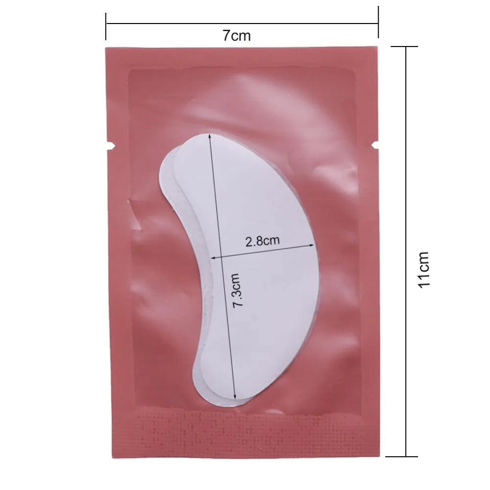 1 парные нашивки для наращивания ресниц под подушечками для глаз бумажные накладки без ворса наклейки для накладных инструменты для ресниц#280561