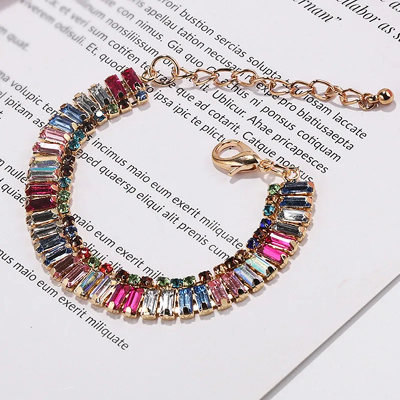 Лучшие женские богемные браслеты с бусинами, браслеты для женщин, разные цвета, ручная работа, стеклянные массивные браслеты, очаровательные свадебные подарки - Окраска металла: 28