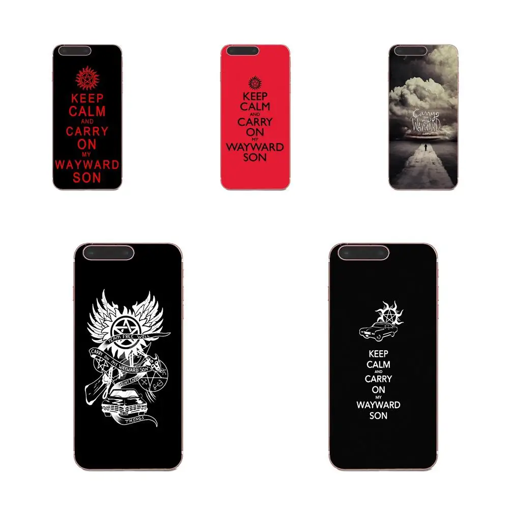 Чехлы из ТПУ для Huawei P8 P9 P10 P20 P30 Mate 7 8 9 10 20 Lite Plus Pro 2017 Tv Supernatural Carry On My Wayward