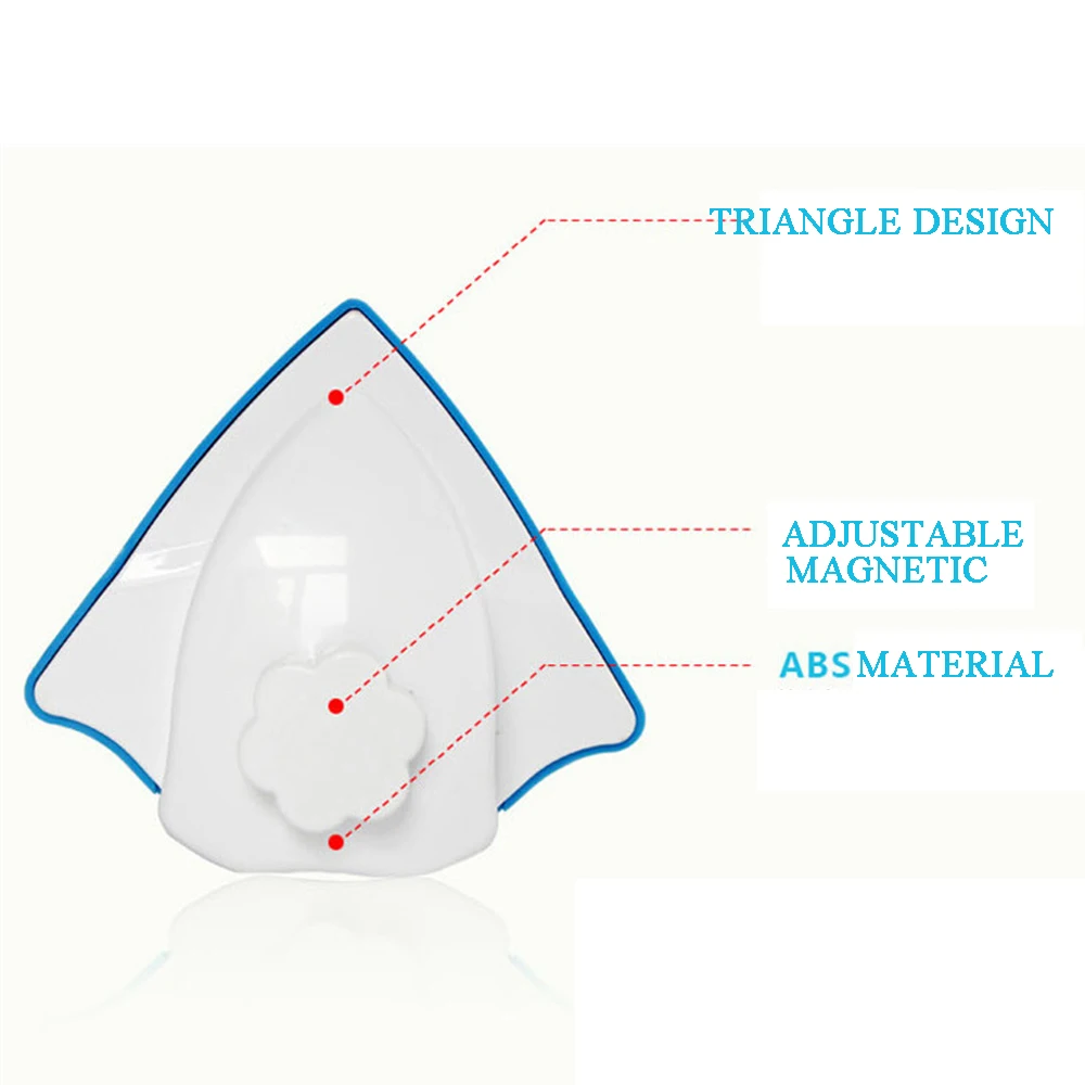 Обновленная Магнитная высокая посадка стеклоочиститель двойная сторона Магнитная щетка для мытья стекол моющий инструмент