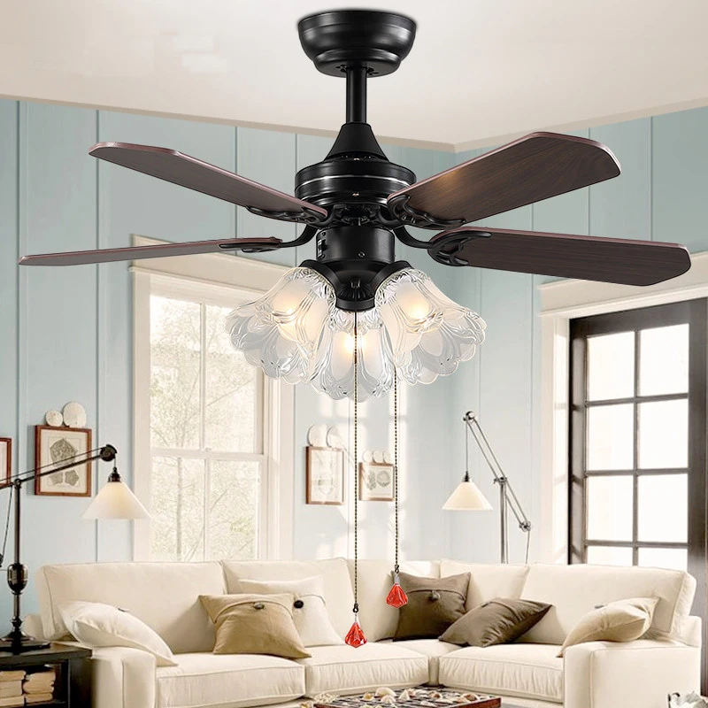 Светодиодный потолочный вентилятор с дистанционное управление освещением Ventilador