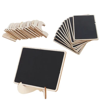 

12 Mini Blackboard Place Card Holder Easel Wedding Party Chalkboard Table Number