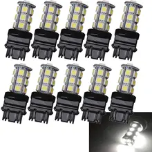 EE поддержка 10 х 3157 18 SMD 18SMD 5050 задние тормоза поворота Задние Резервное копирование светодиодный свет лампы белый XY01