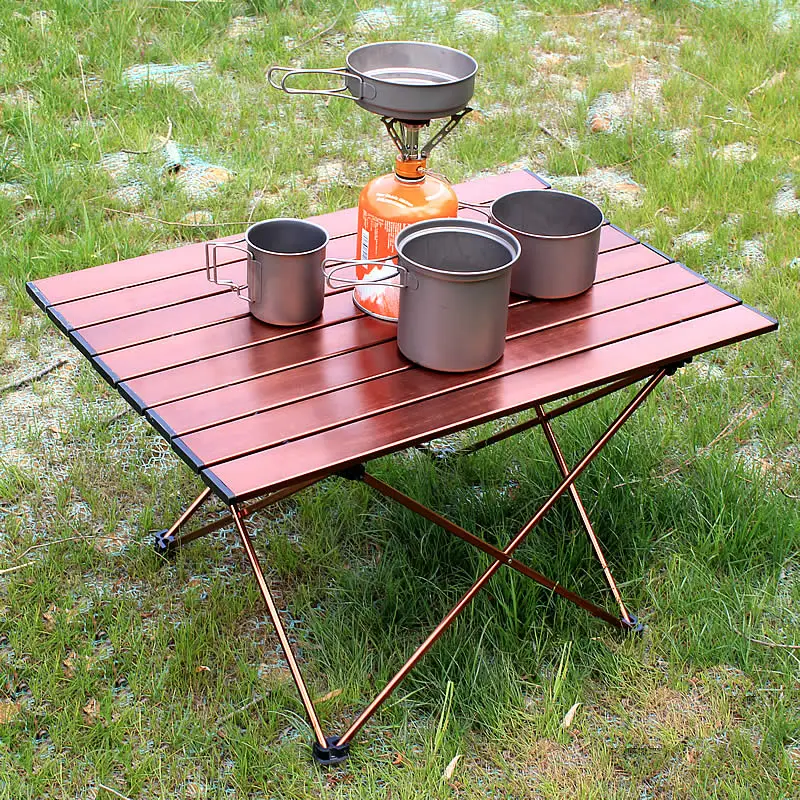 

Portable Foldable Table Camping table 6061 Aluminium Alloy Ultra Light Folding Desk