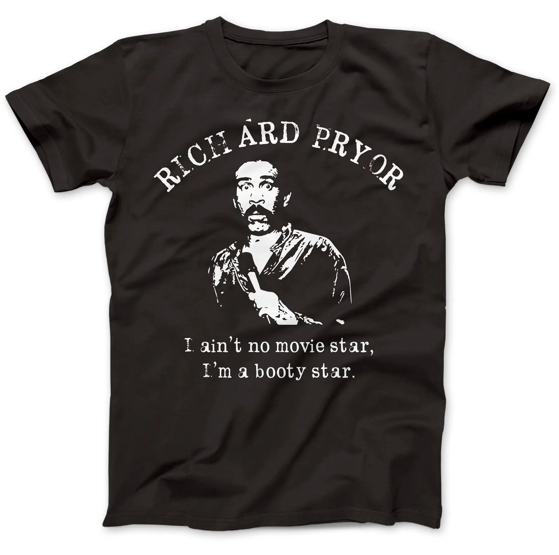 Футболка Richard Pryor Tribute 100% хлопок Премиум-качества | Мужская одежда