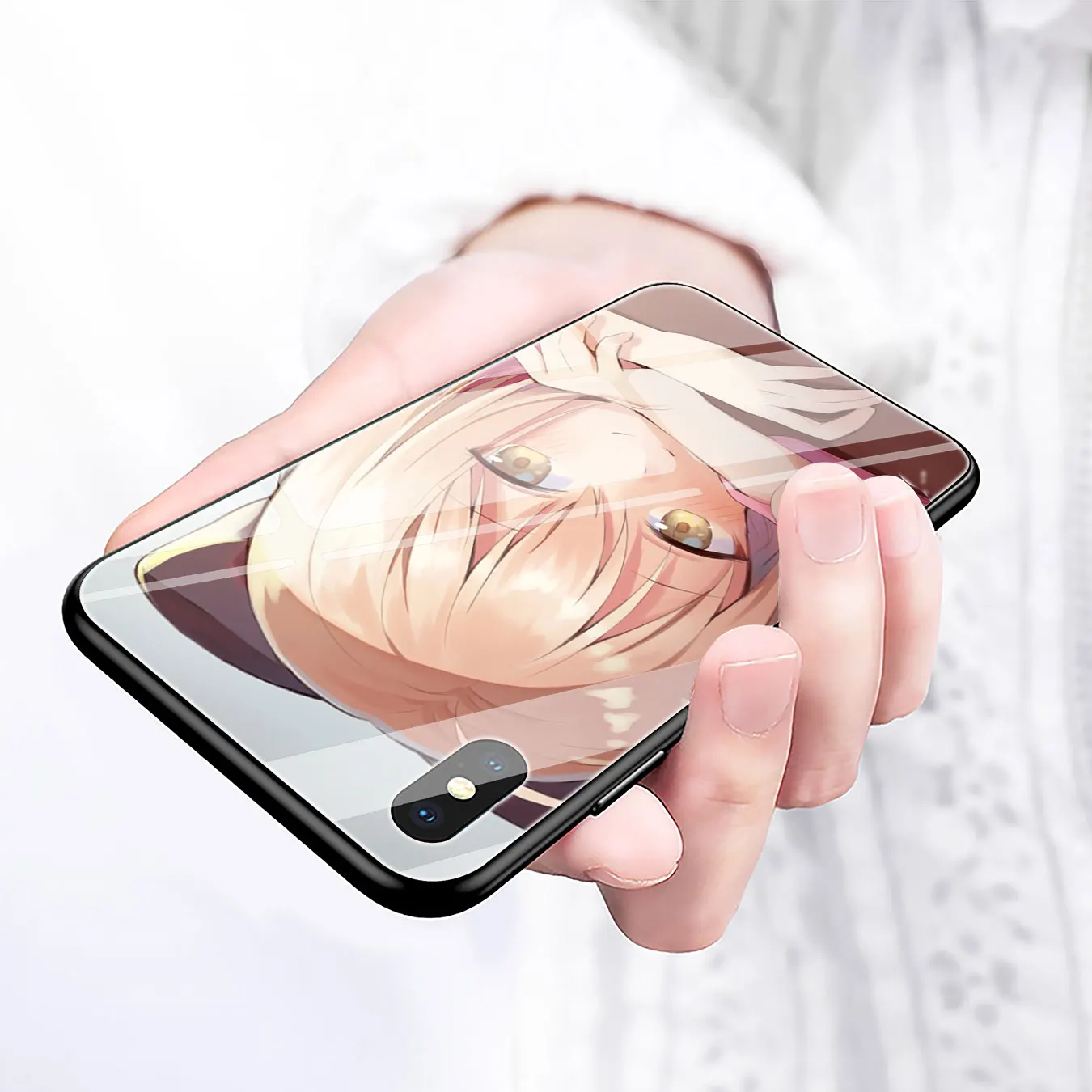 Lavaza Fate Series Grand Order аниме девушка закаленное стекло чехол для телефона Apple iPhone XR X XS