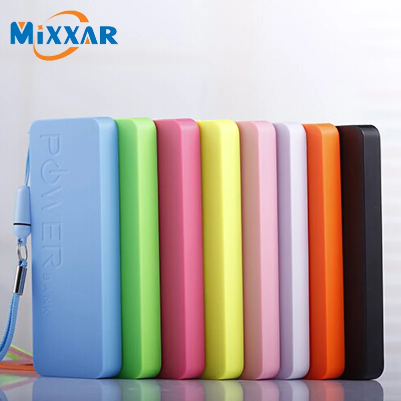 RU 2200mAh Powerbank 5.0V DC USB External Backup Battery Charger Slim Power Bank Multicolor For Smartphone
