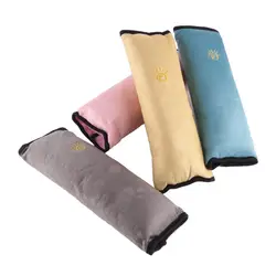 Удобная детская подушка для автомобиля Авто безопасности ремень безопасности Ремни плечевые Чехлы Подушка поддержка подушка накладка