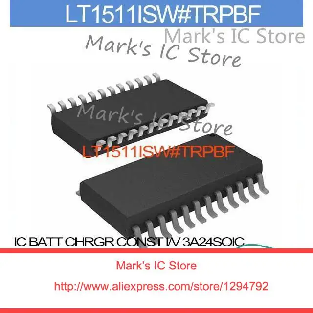 LT1511ISWTRPBF IC BATT CHRGR CONST I/V 3A24SOIC LT1511ISW 1511 LT1511