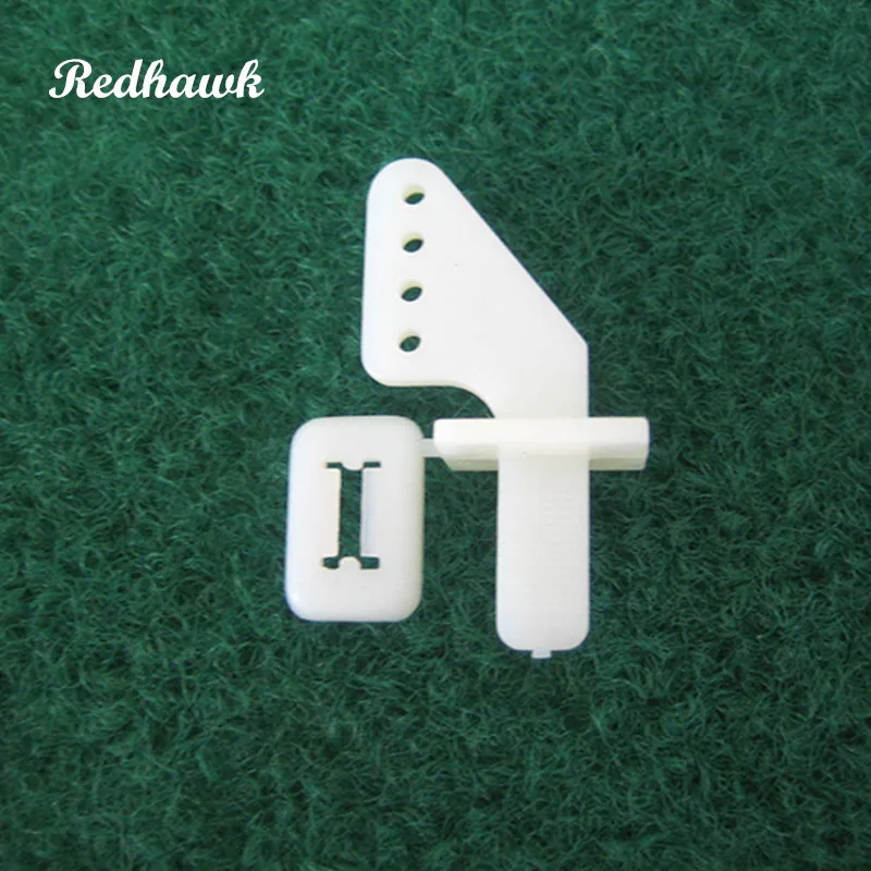 20 pcs Nylon Pin Horns 21x11 mm 4 Hole For RC Model Airplane Parts Remote Control