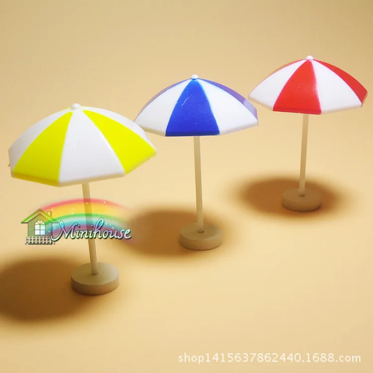 

1:12 Cute MINI Dollhouse Miniature Adornment Parasol