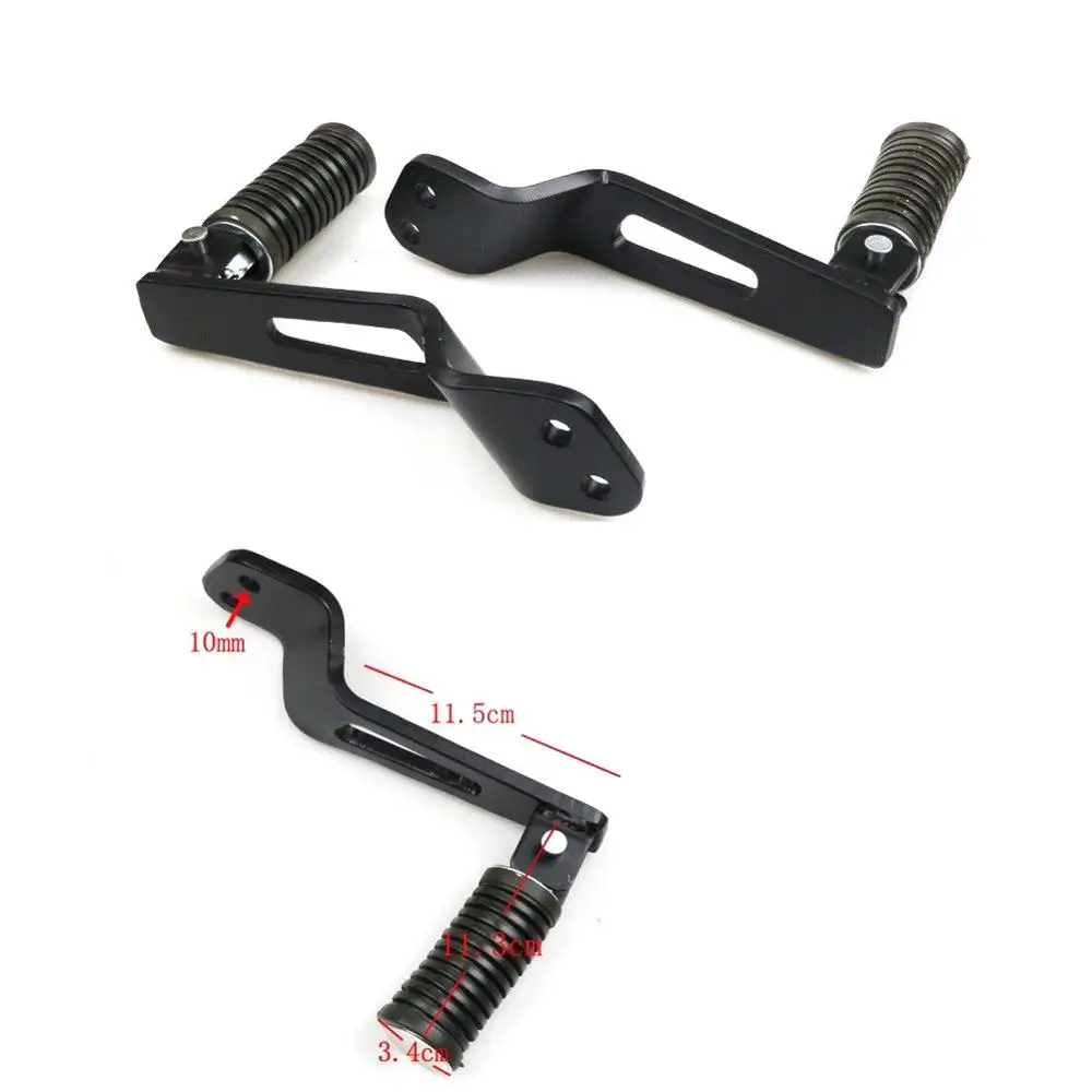 

1 pair Left&Right Detachable Rear Passenger Foot Peg Footrest Bracket Set For 2015-2016 Yamaha Bolt XVS 950 R 15 16