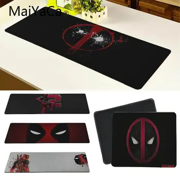 

MaiYaCa My Favorite Deadpool Customized laptop Gaming mouse pad DIY Carpet Top Selling Customized Non-Slip Rubber mouse pad