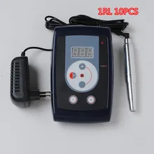 Постоянный макияж машина набор бровей губ Швейцарский двигатель тату пистолет для татуажа питание 10 шт 1RL