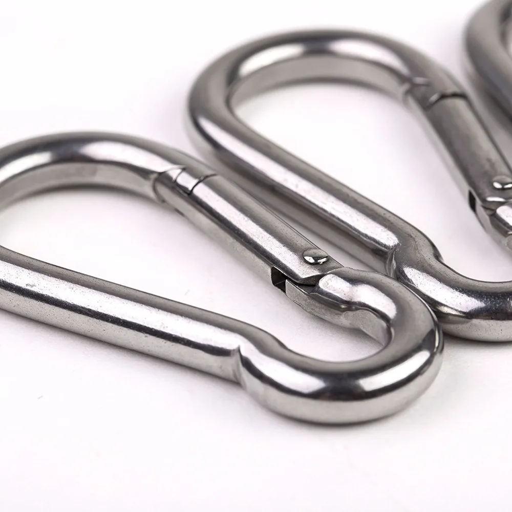 

Hammock Carabiners and hooks,Spring Clip Spring hook with nut,carbine hook, carabiner for outdoor Camping