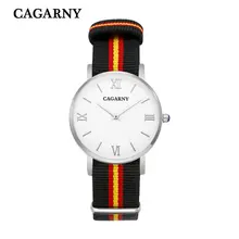40 MM new luxury fashion brand for men and women watch sports business casual nylon belt quartz watch