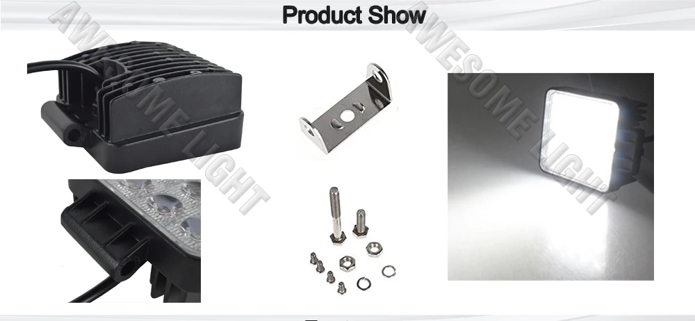 48W LED work light bar (4)