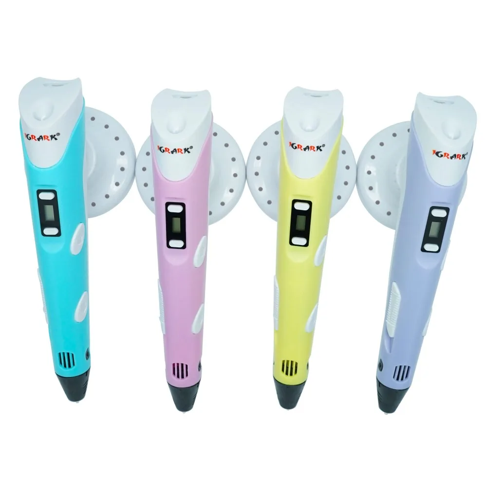 

IGRARK 3D Pen LED Display Screen 2nd Generation 3D Printer Pen Drawing Painting Pen ABS PLA Birthday Gift for Kids Friends