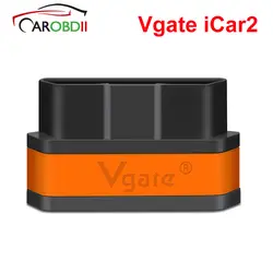 Vgate Икар 2 ELM327 Wi-Fi/Bluetooth OBD2 инструмент диагностики для iPhone IOS/Android Icar2 Bluetooth, Wi-Fi ELM 327 OBDII код читателя