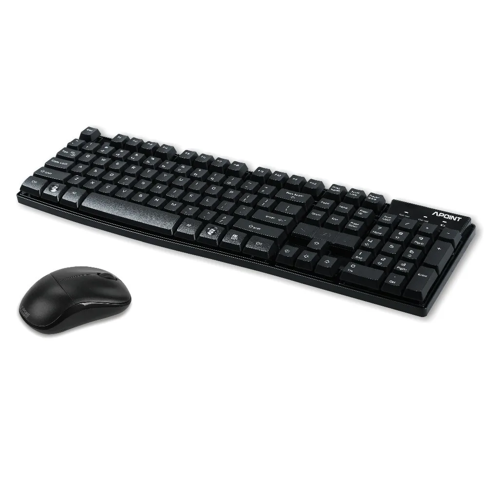 Free Shipping New 2.4G Wireless keyboard and mouse combo set laptop
