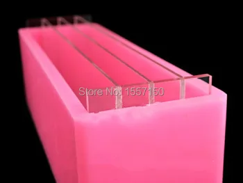 

Free shipping Acrylic Render Board 3+2pcs Soap Mold Silicone for HomeMade Soap Mixing ,1 soap silicone mold