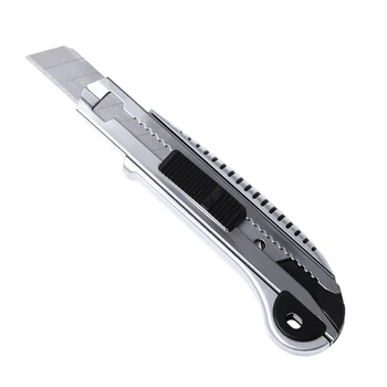 

Stainless Steel Wall Paper Cutting Utility Knife Cutter Razor Blade Retractable
