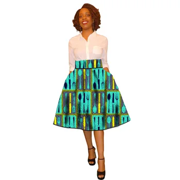 

Fashion African Women Clothing 2019 African Traditional Top Fashion Polyester New Printing Skirts