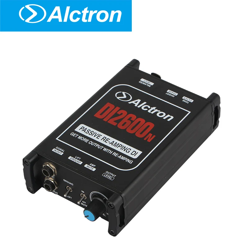 Alctron DI2600N DI BOX passive fits to hi-Z