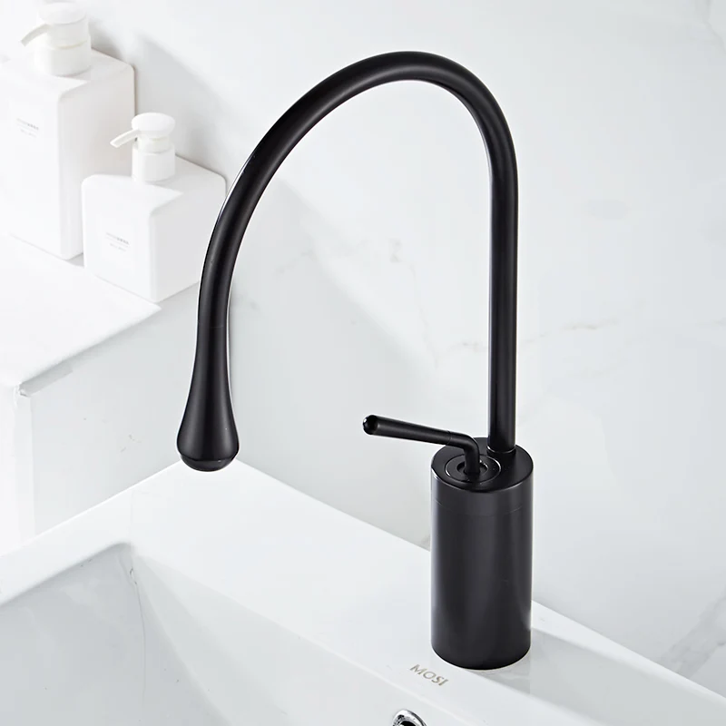 Fapully Elegant Bathroom Black White Painting Brass 360 Faucet Hot and Cold Water Basin Mixer Tap Toilet Sink Water Crane 1067 Fapully Elegant Bathroom Black White Painting Brass 360 Faucet Hot and Cold Water Basin Mixer Tap Toilet Sink Water Crane 1067