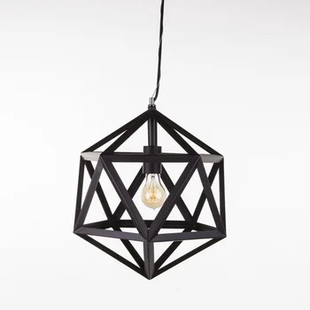 

Dia 35cm Ciorstag Pendant Lamp Vintage Diamond Pendant Lights Black Metal Industrial Edison Lighting Fixtures Suspension PL55