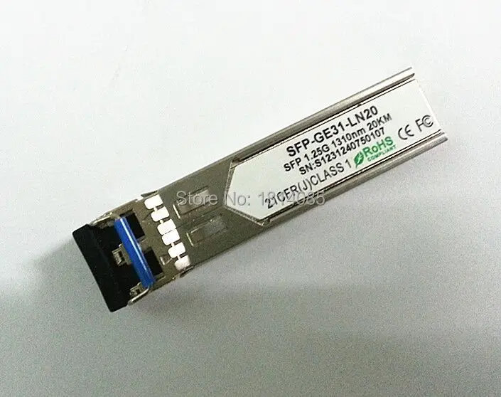 bilder für Freies Verschiffen 2 teile/los Optische Transceiver 1310nm SFP 20 km 1000 Basis bilder für Freies Verschiffen 2 teile/los Optische Transceiver 1310nm SFP 20 km 1000 Basis