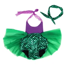 Маленький ребенок модная летняя новая одежда для маленьких девочек принт купальник Детский ванный Комплект комбинезон для детей милые девушки комбинезон