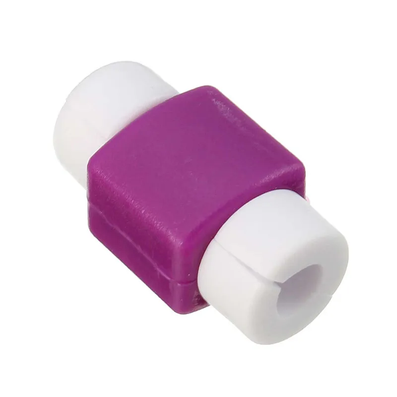 10 шт. простой милый кабель протектор данных сетевой шнур протектор защитный чехол кабель защитный чехол для кабеля для iPhone USB цветной зарядный шнур