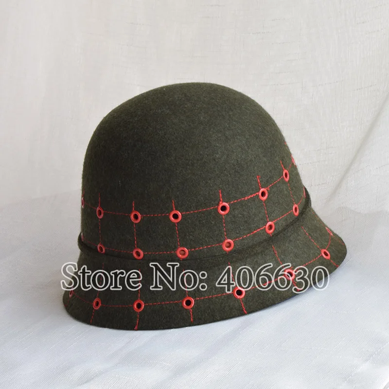LongBaiLi Модные женские Дамская Шляпка колокольчиком шляпы Женская широкополая шляпа шапки женские PWFR051