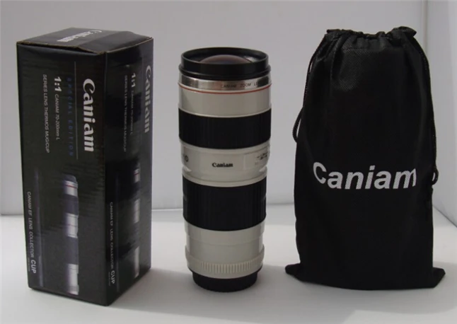 CANIAM 70-200 кружка линза от фотоаппарата чашка телескопическая кофейная кружка для питья кофе чай путешествия термос чашка подарок для фотографии друг