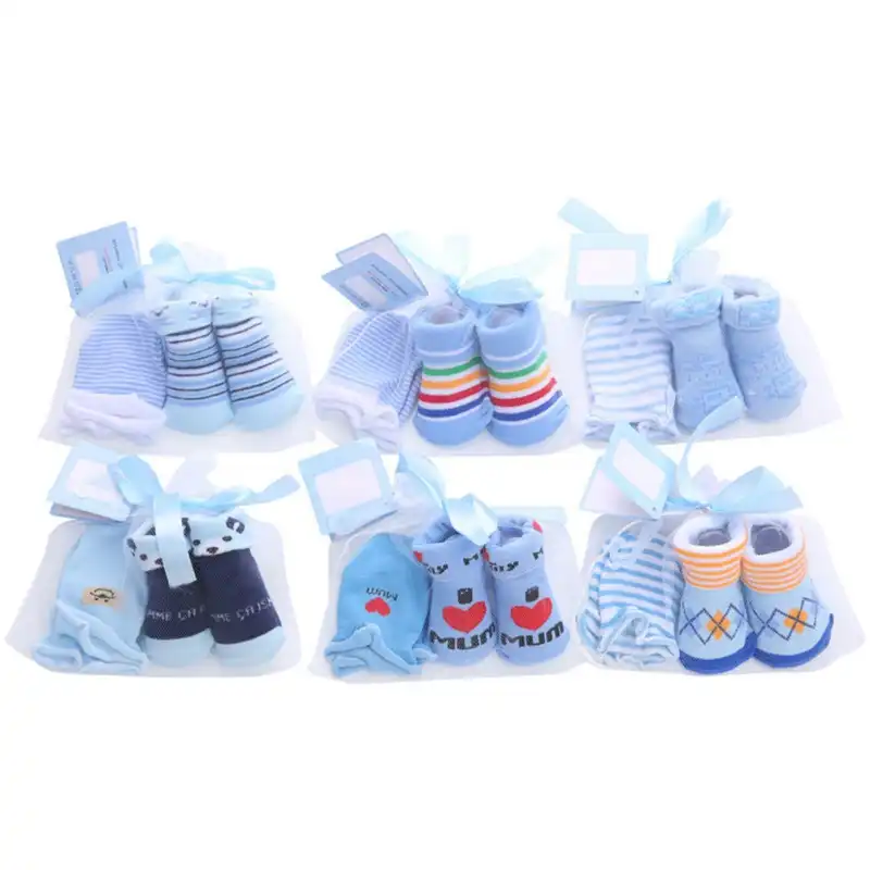 baby mittens and socks
