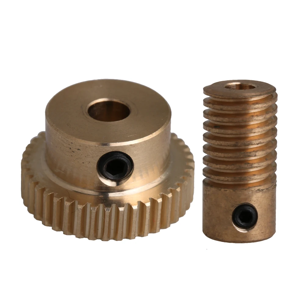 Buy CNBTR 0.5 Modulus 40T 140 Brass Worm Gear Wheel