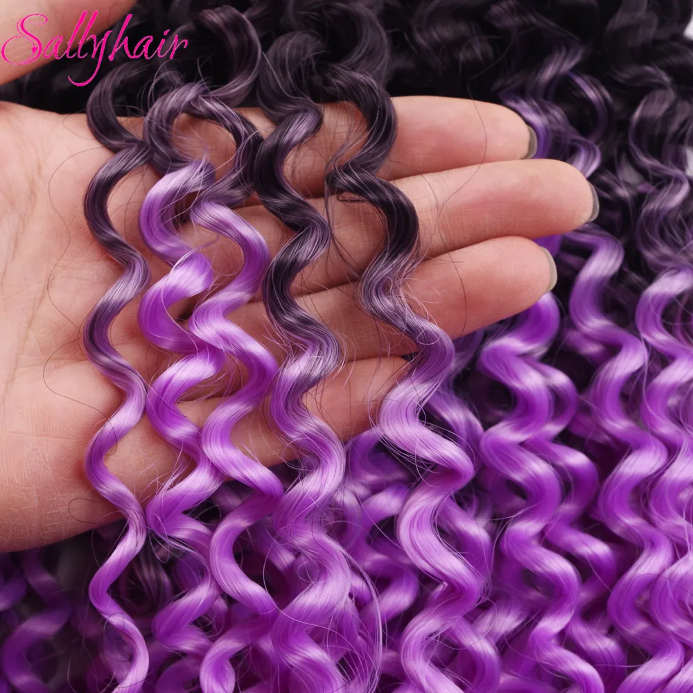 Sallyhair Water Wave Omber Braiding Hair Extension (56)