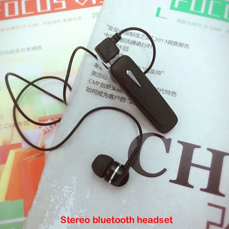 Хена Hands-free Беспроводной Bluetooth наушники гарнитуры с микрофоном Бесплатная