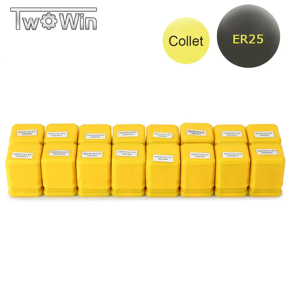 

ER25 Collet Chuck Set CNC Milling Collet Chuck For Milling Lathe Tools