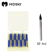 Металл, алюминий, латунь, гравировальные фрезы, сверление, фрезерование, применяется к ЧПУ 1310 1419, 10 шт