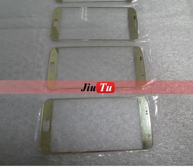 golden Color For S6 Front Outer Lens Screen Top Glass Panel jiutu (1)