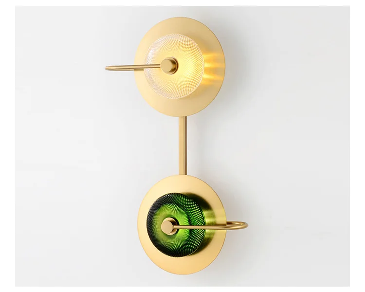 Corredor da Escada Luz de Parede Moderna Luxo Sala Estar Designer Criativo Simples Quarto Lâmpada Parede Pós 7 Cheap Luminárias de parede