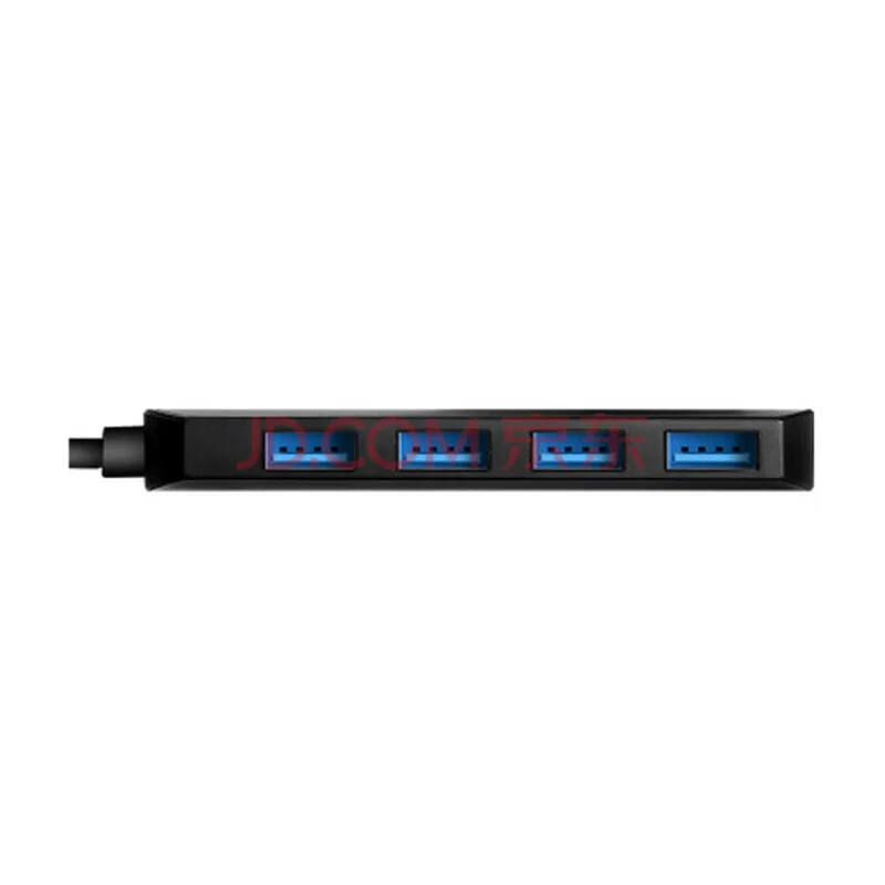 lenovo C611 тип-c до 4 USB 3,0 концентратор данных-черный C611 тип-c сплиттер компьютерный конвертер USB-C концентратор 4-портовый 3.0HUB